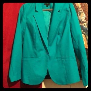 Lane Bryant Stretch Teal Blazer!